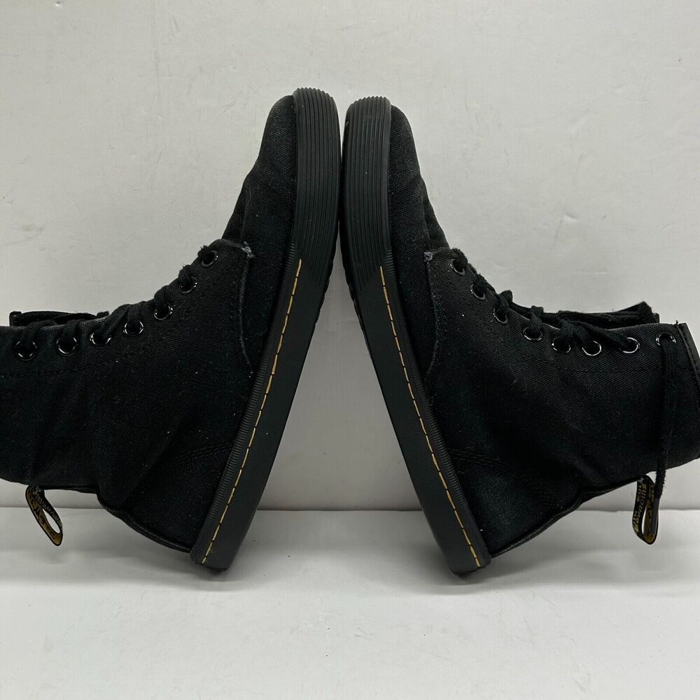 Dr. Martens Ankle Boots Size 5 L Air Wair Sheridan Black Matte Softwair Footbed - Picture 9 of 13